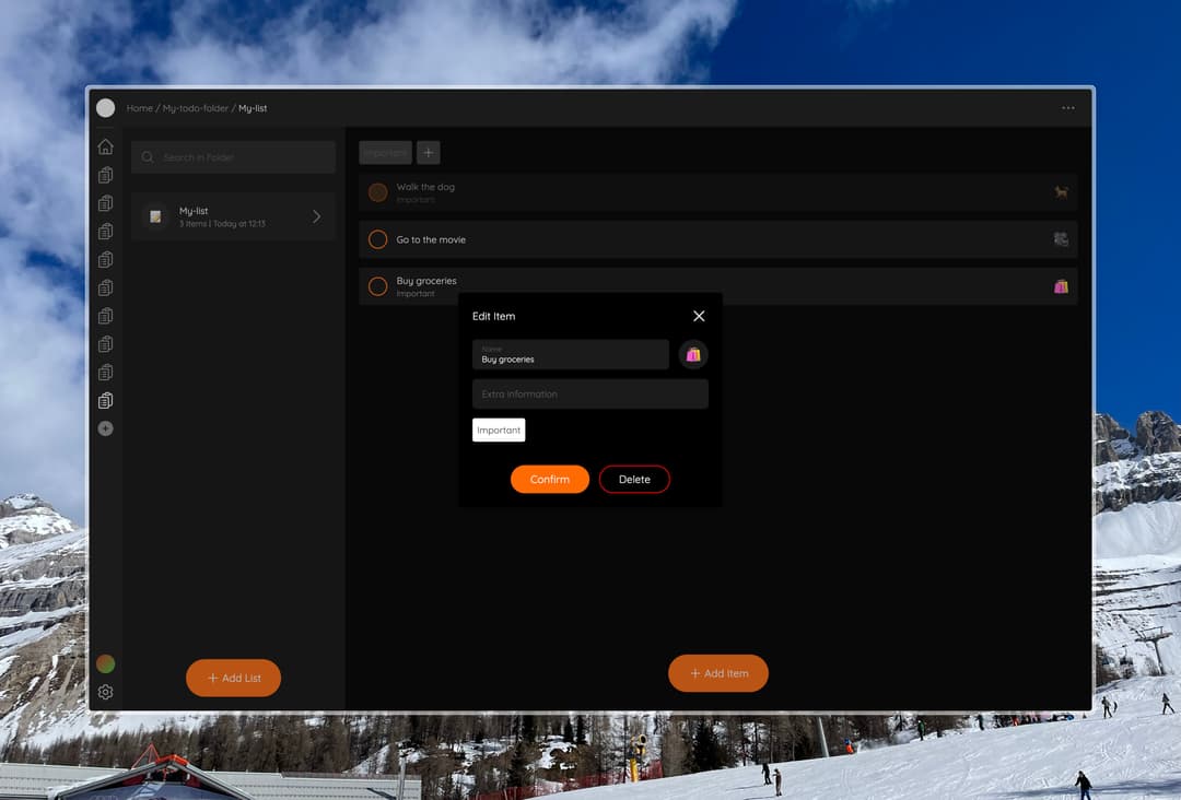 Picture of the featured project