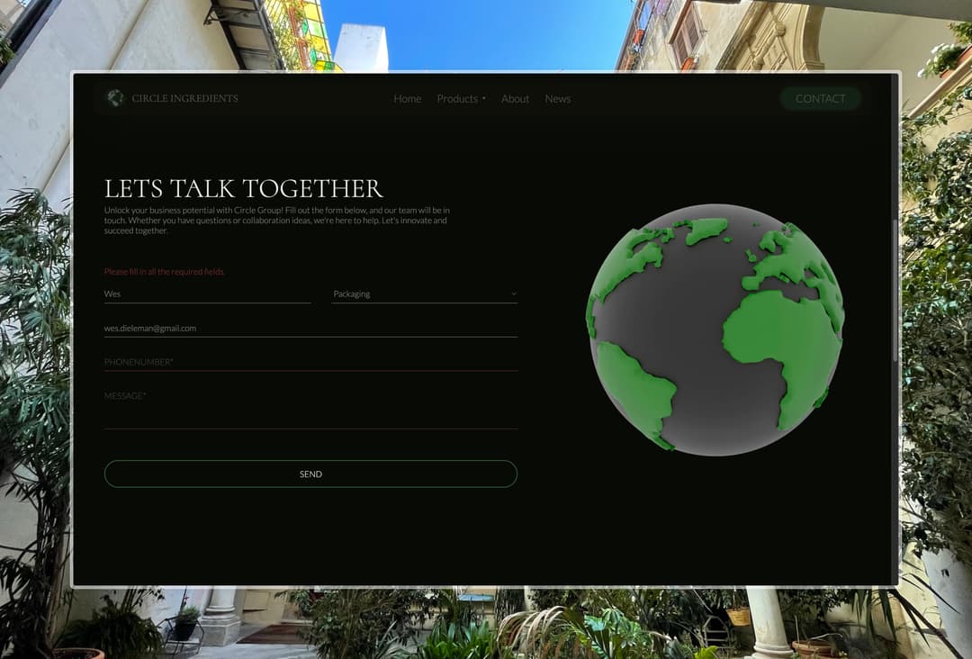 Picture of the featured project